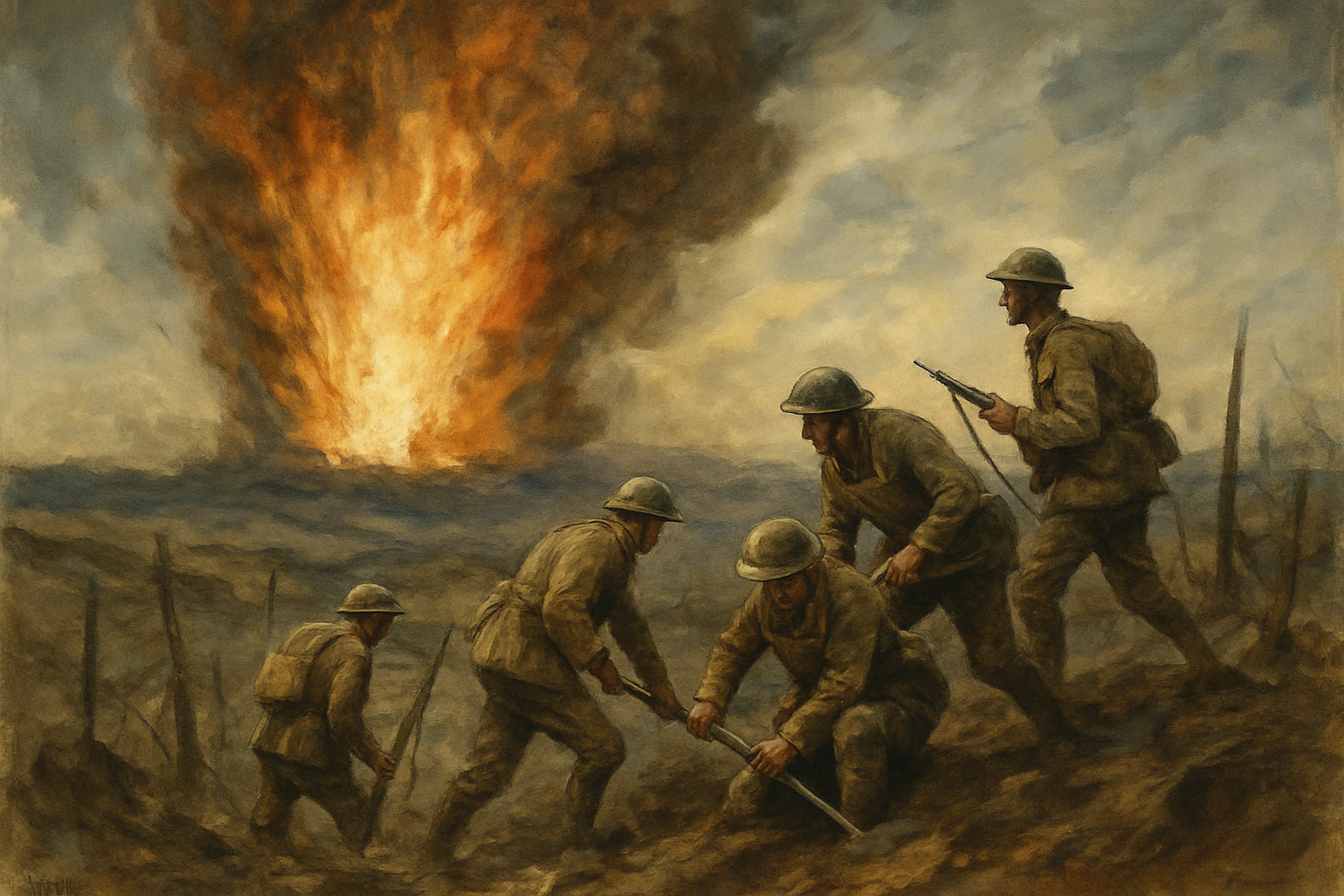 Battle of Messines 1917: The 19 Mines That Shook the World
