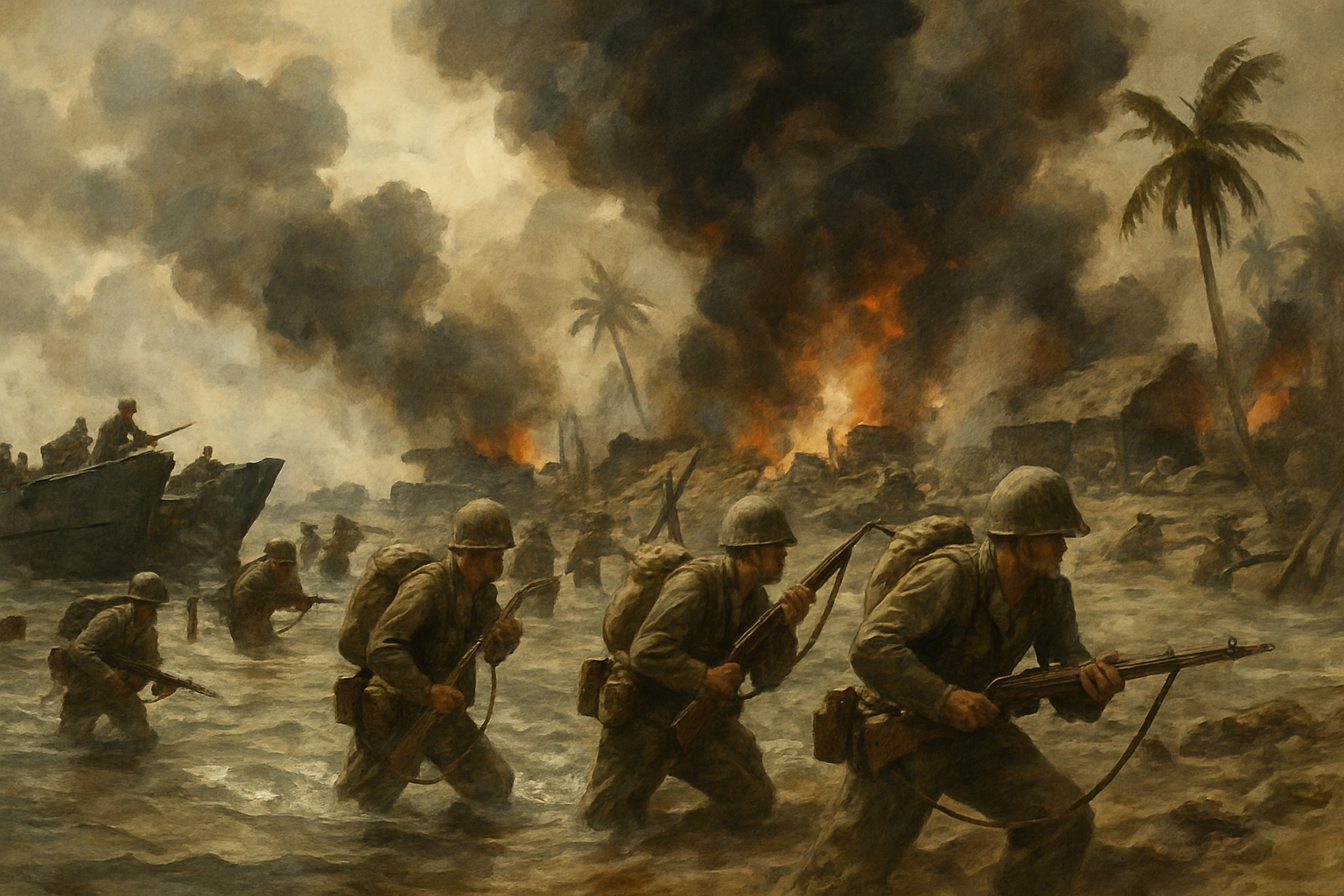 Battle of Tarawa 1943: 76 Hours of Hell in the Pacific