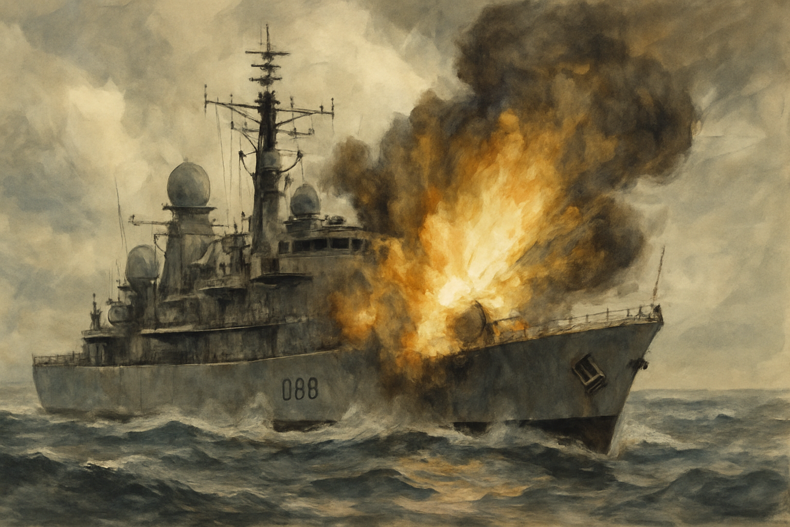 HMS Glasgow: The Bomb That Should Have Sunk Her