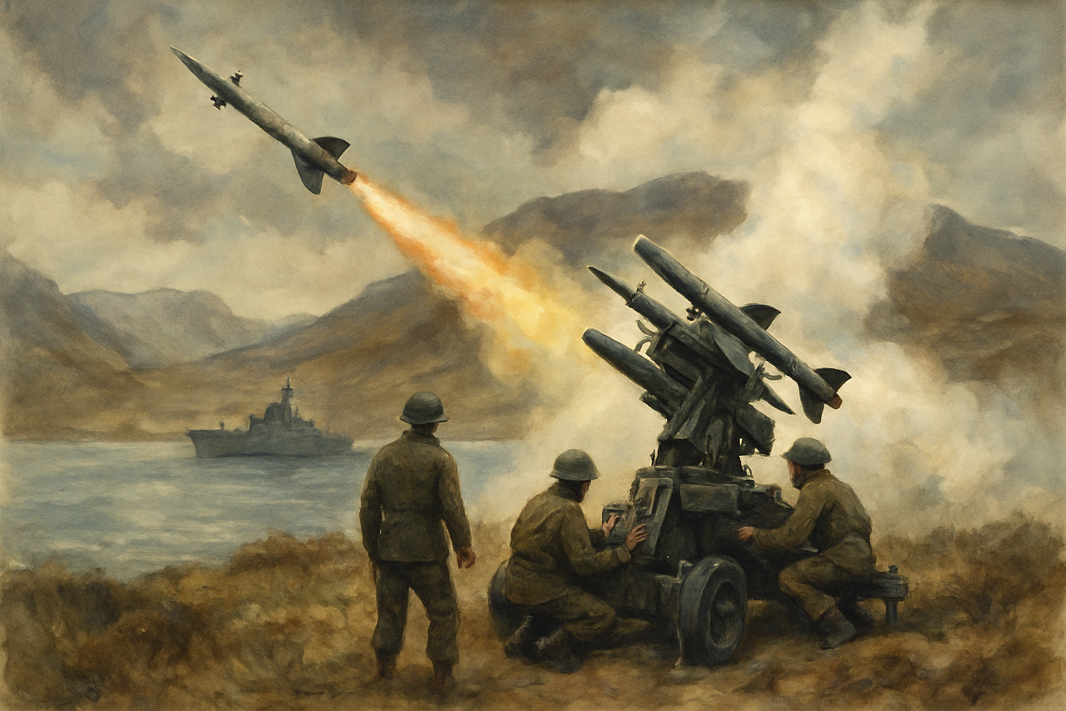 Rapier Missiles at San Carlos: The Falklands Air War