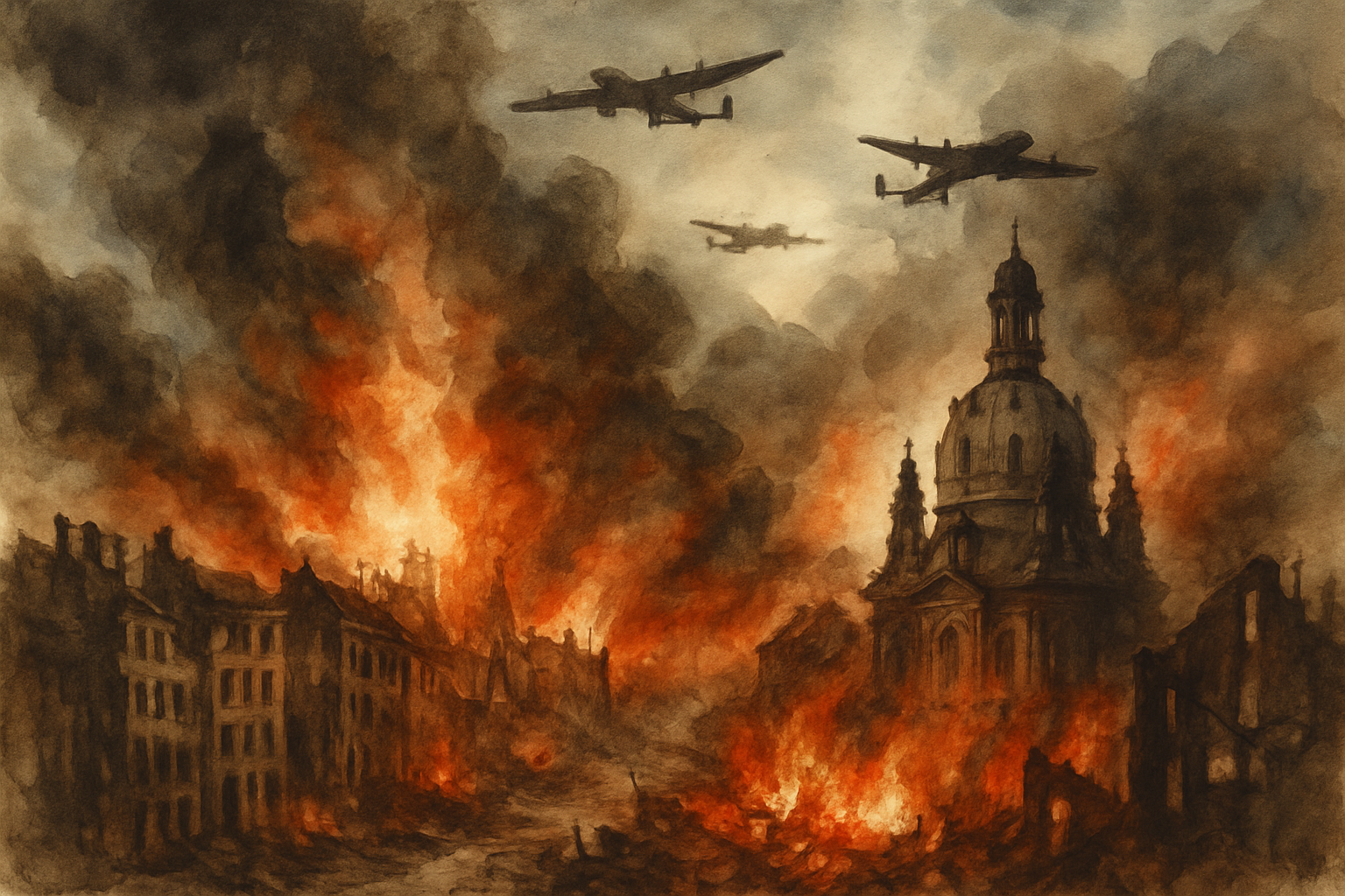 The Bombing of Dresden 1945: Firestorm and Controversy