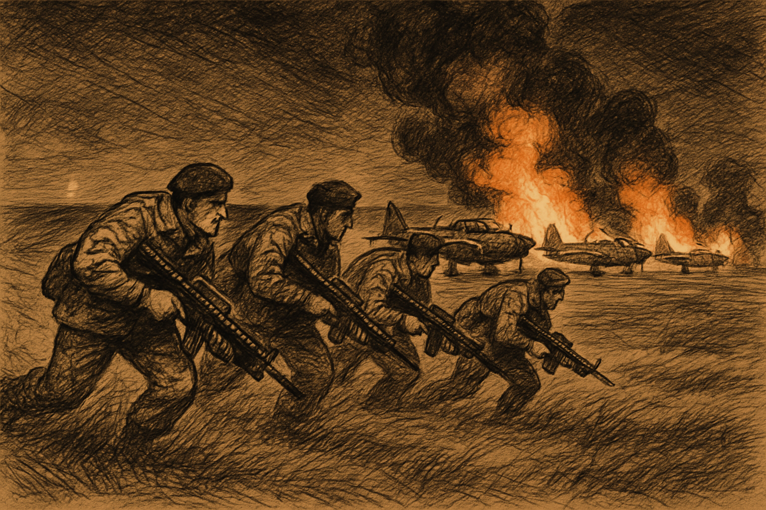 SAS Pebble Island Raid 1982: The Night That Changed the Falklands War