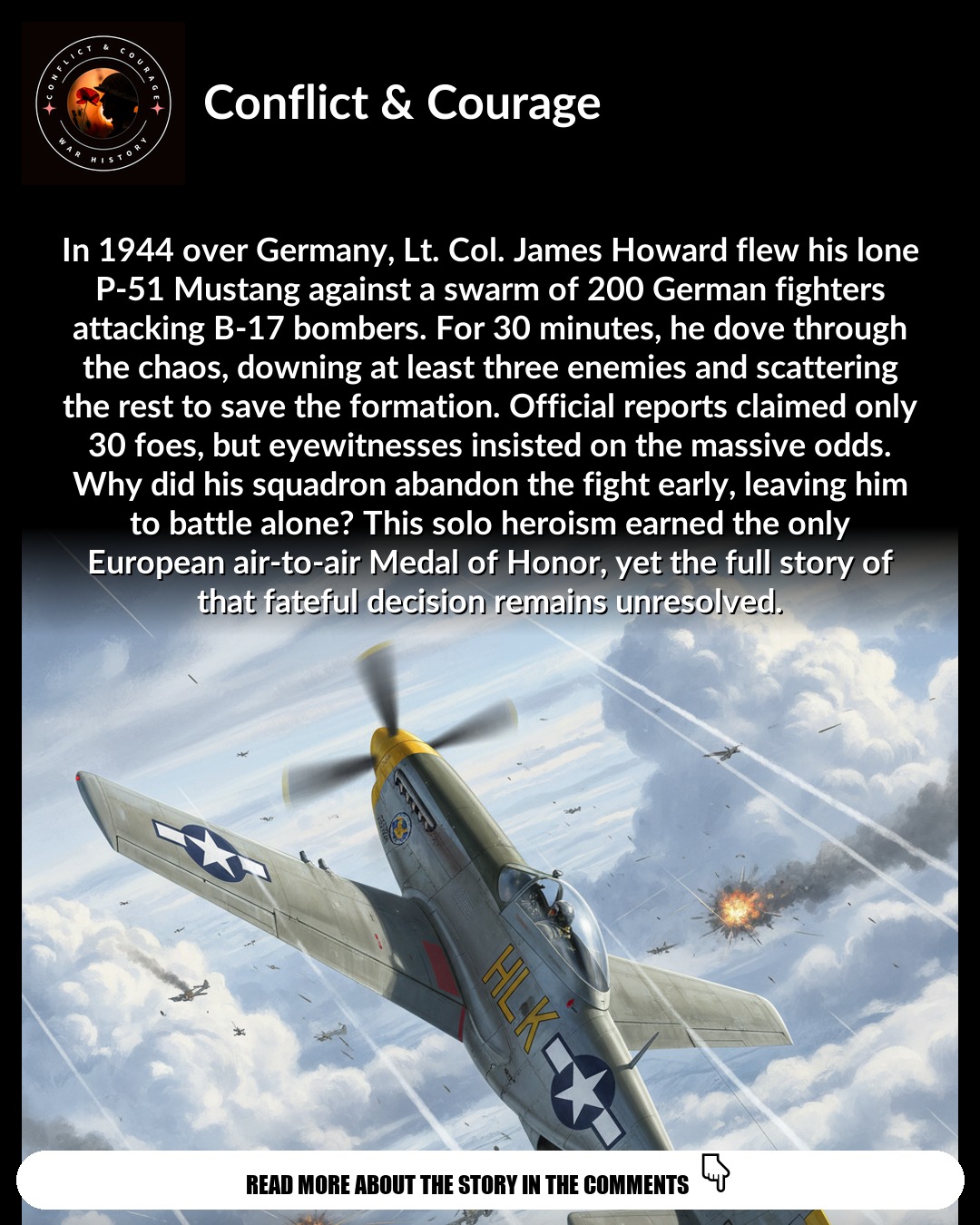 Lt. Col. James Howard: The Lone Wolf of January 11, 1944