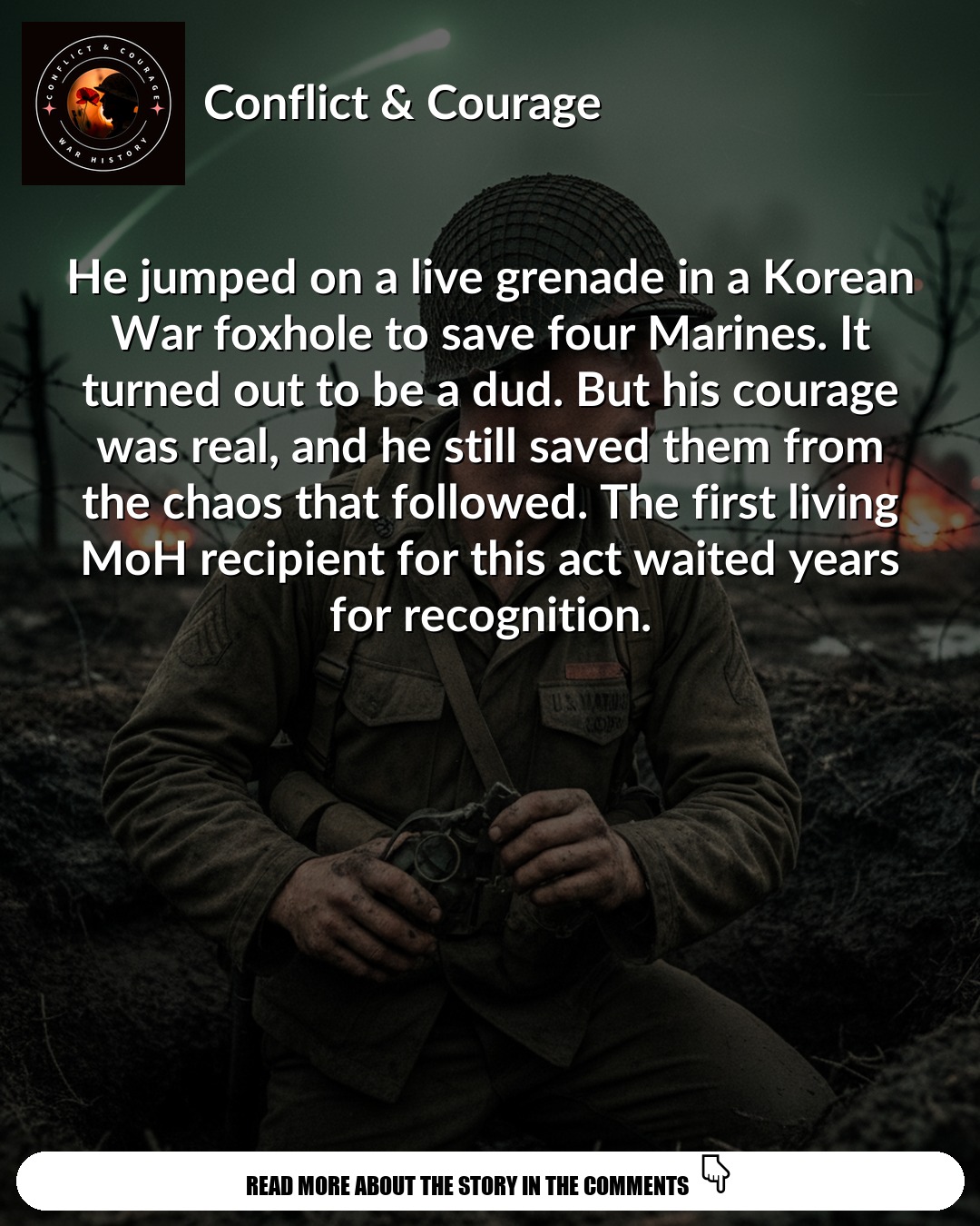 Marine Who Jumped on Dud Grenade: Duane Dewey's Hidden Story