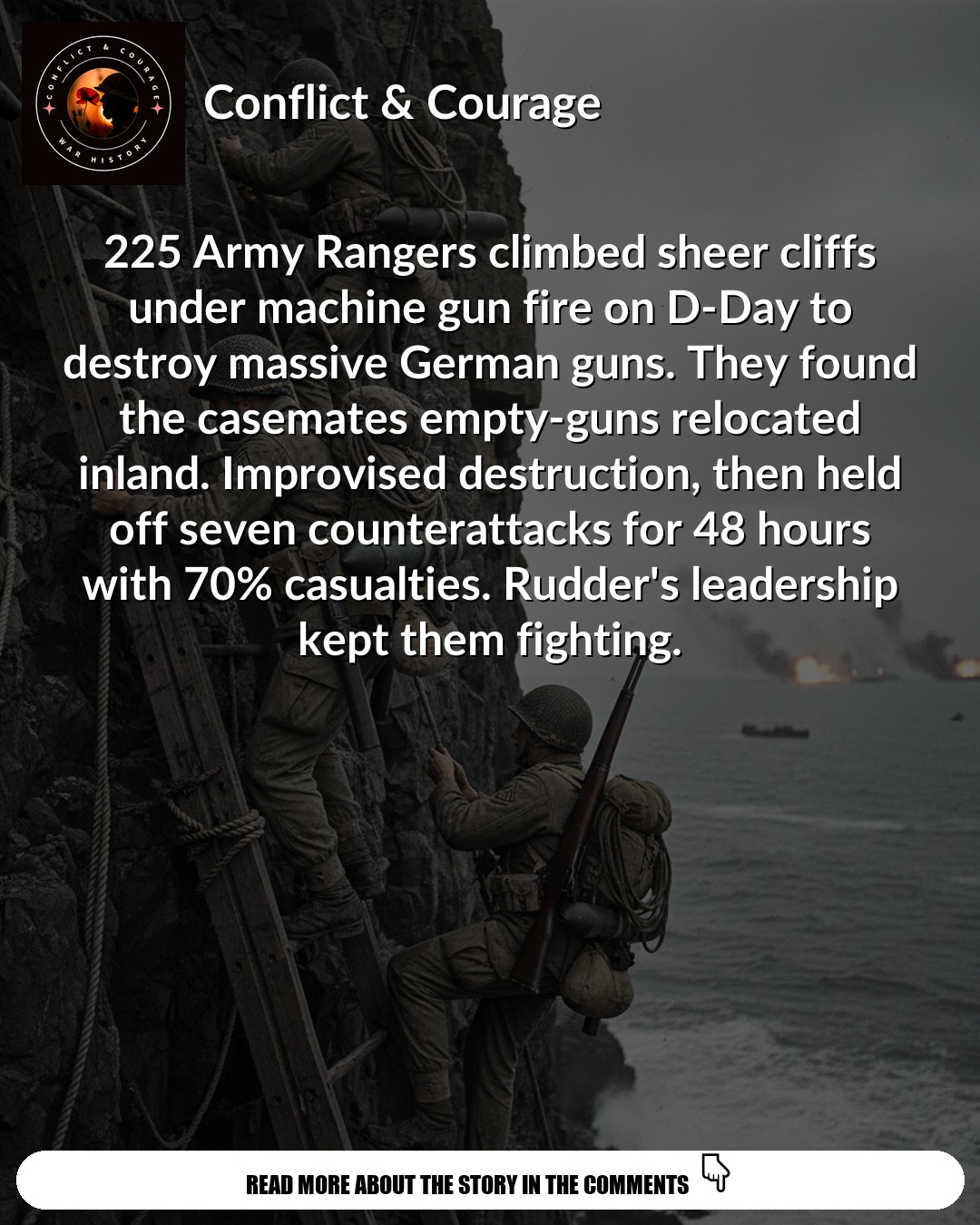 Pointe du Hoc: Rangers' Impossible D-Day Cliff Assault