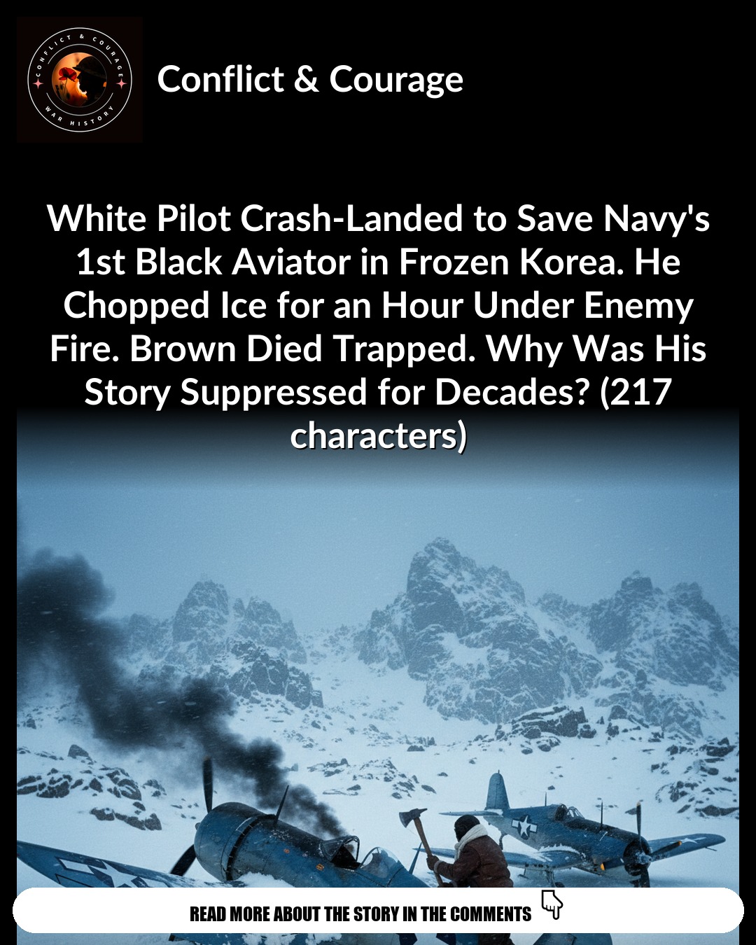 Jesse Brown & Tom Hudner: Korean War Heroes' True Story