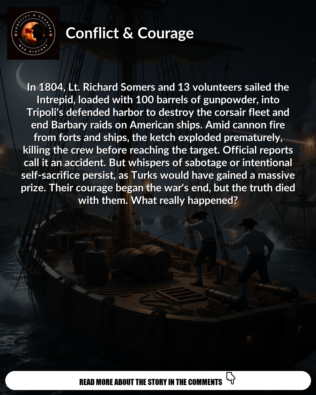 Richard Somers: The Forgotten Hero of Tripoli Harbor