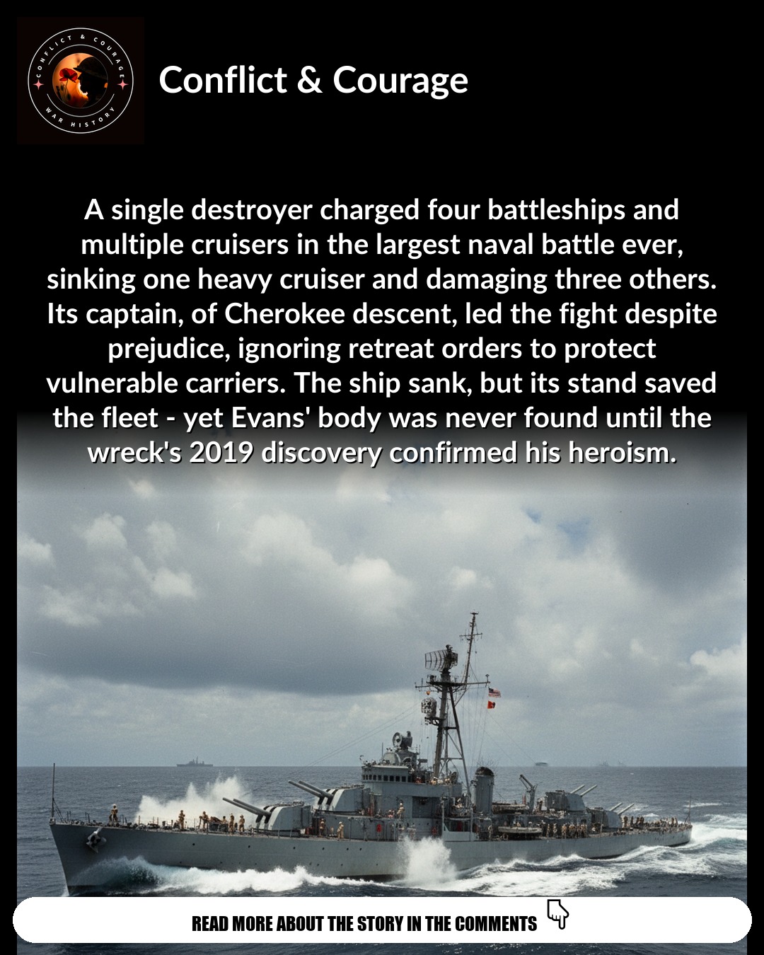 USS Johnston's Heroic Last Stand at Battle of Samar 1944