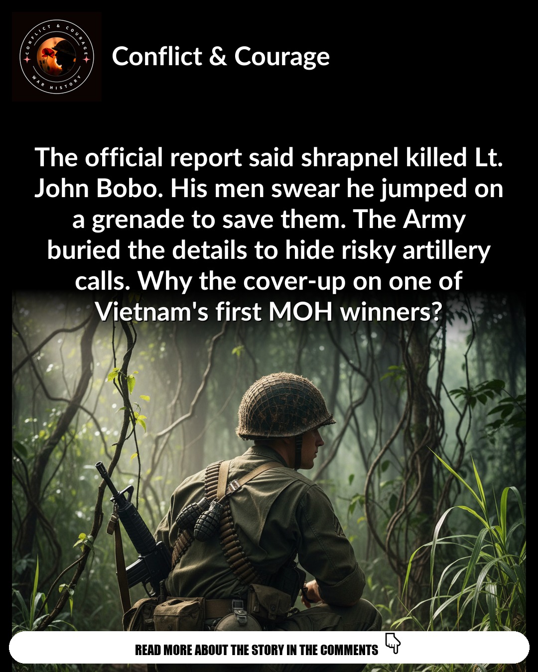 Lt. John Bobo: The Hero's Secret at Duc Pho Vietnam