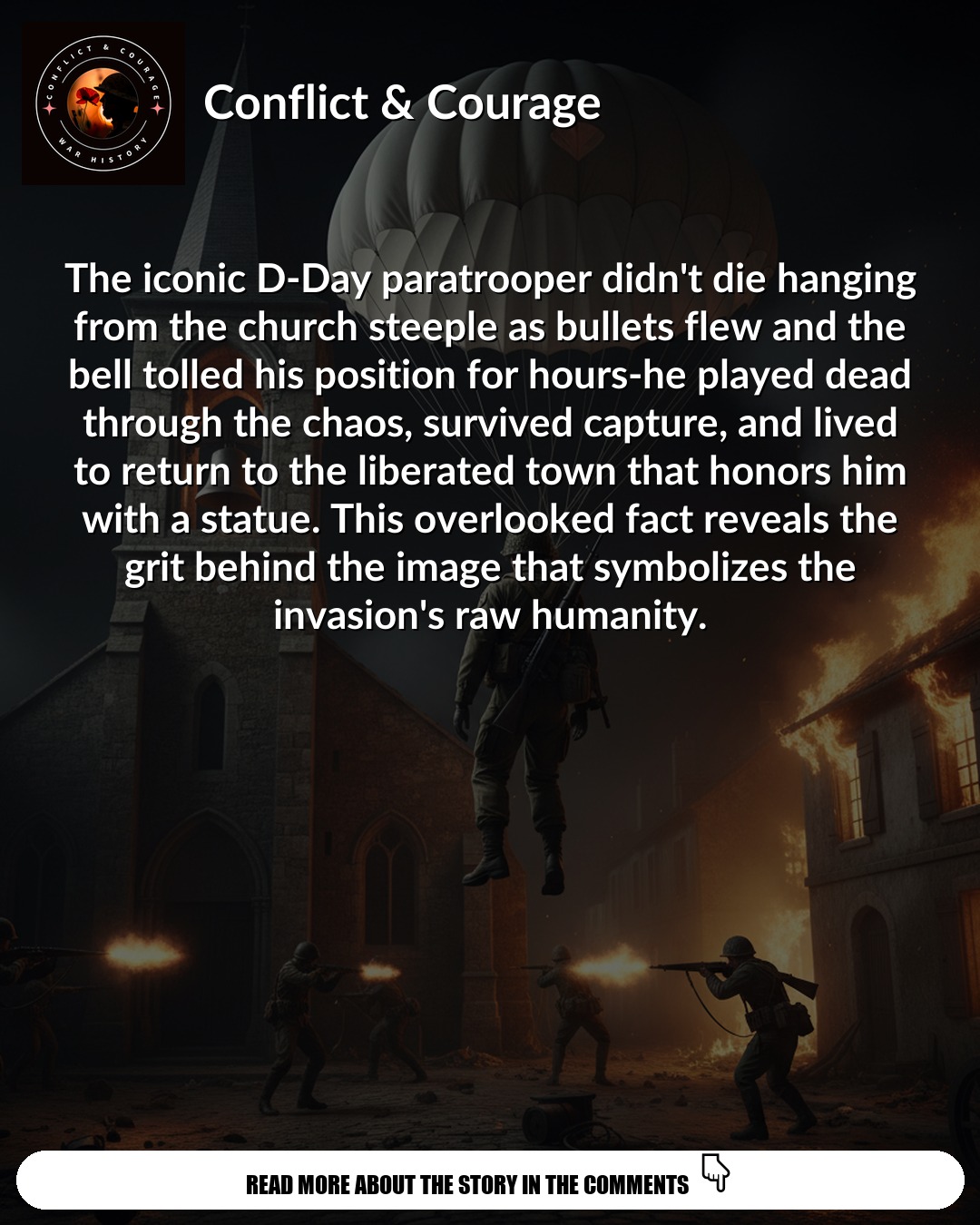 John Steele: The D-Day Paratrooper Who Hung From a Church