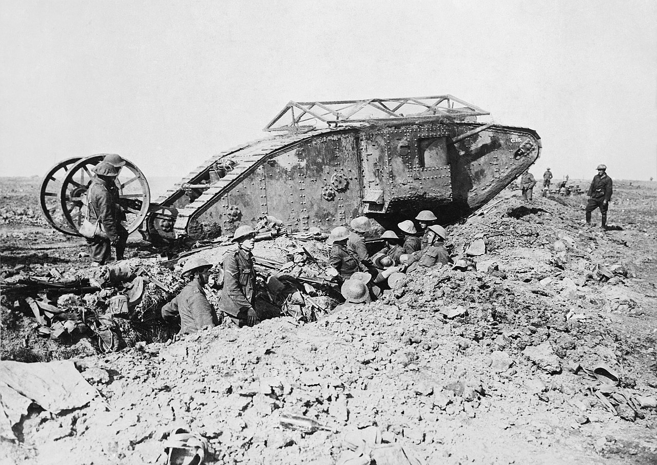 First Tanks at Somme 1916: Birth of Armoured Warfare