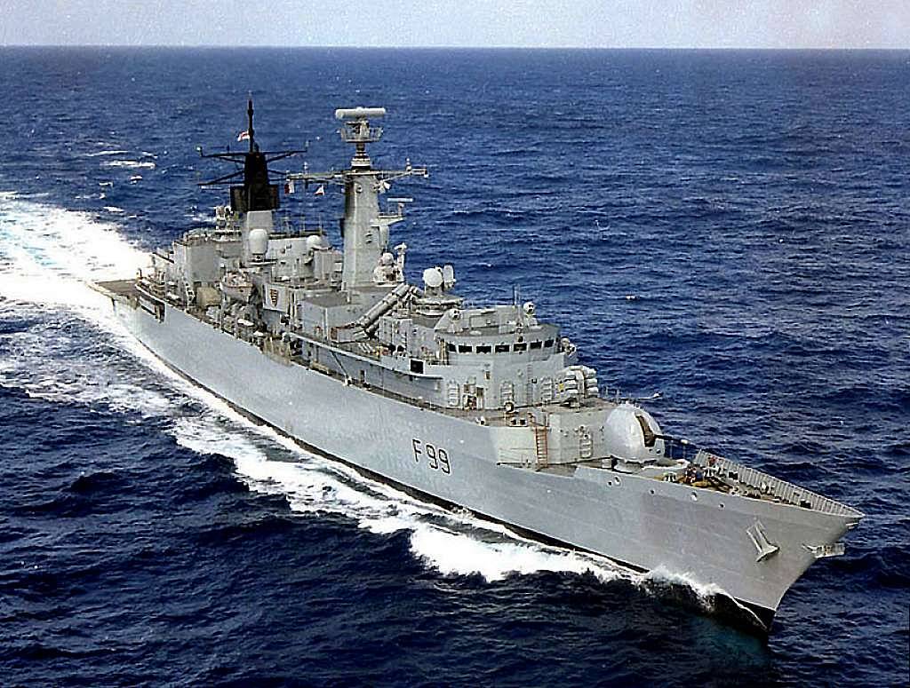 HMS Broadsword: The Bomb That Passed Through Her Hull