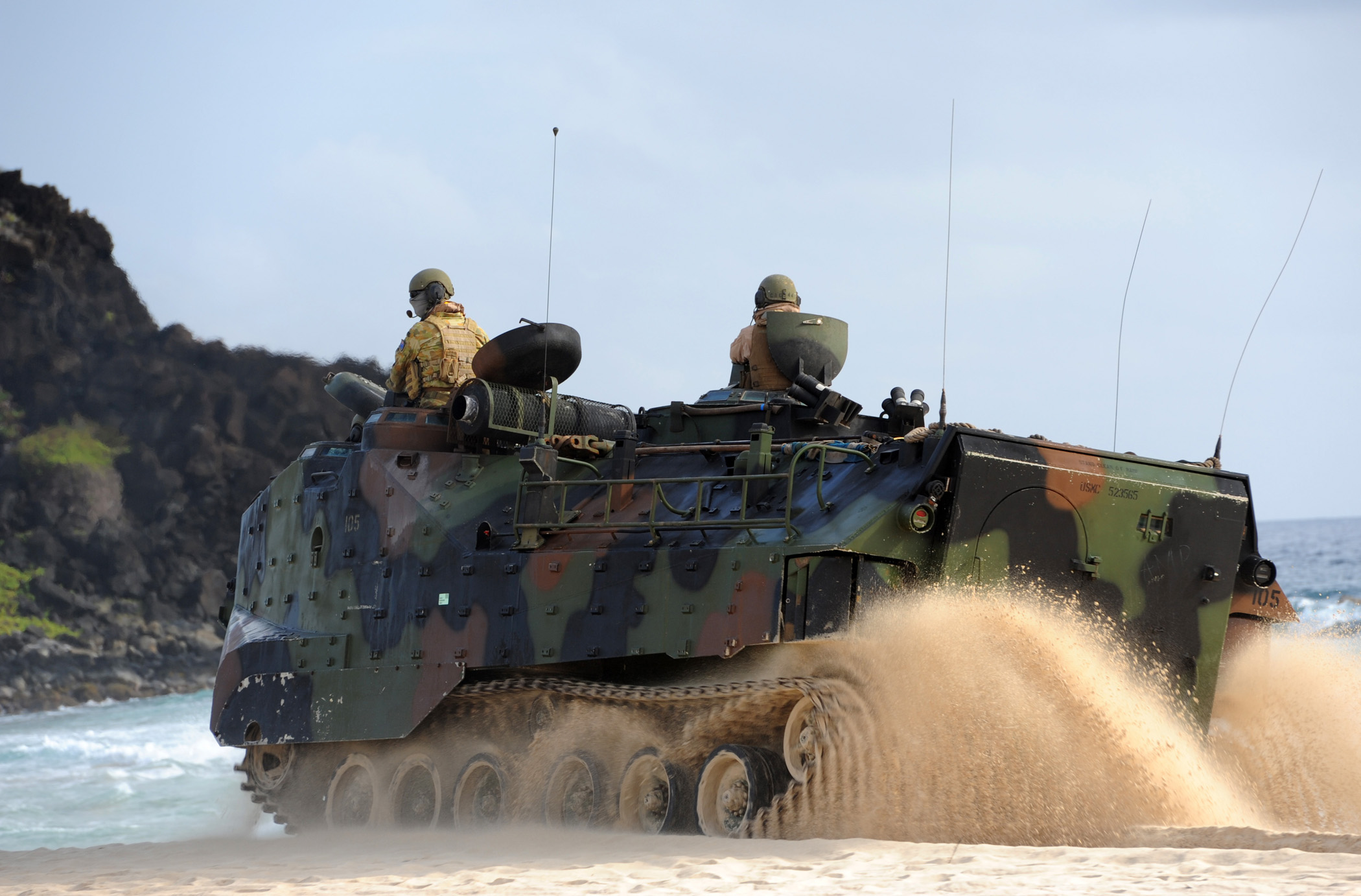 Flickr - Official U.S. Navy Imagery - Marines storm the beach..jpg