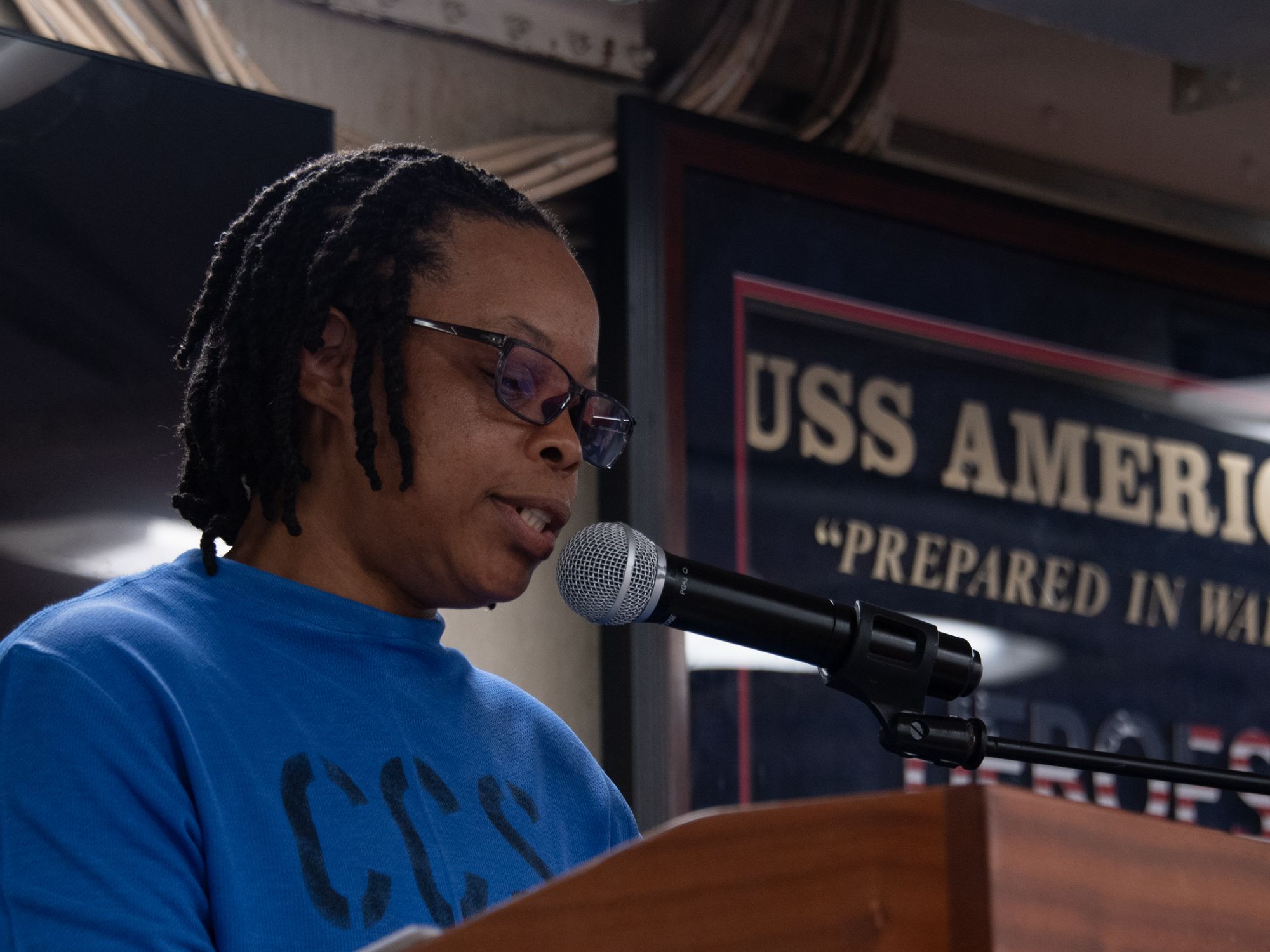 USS America (LHA 6) Holds Medal of Honor Recipient Memoriam