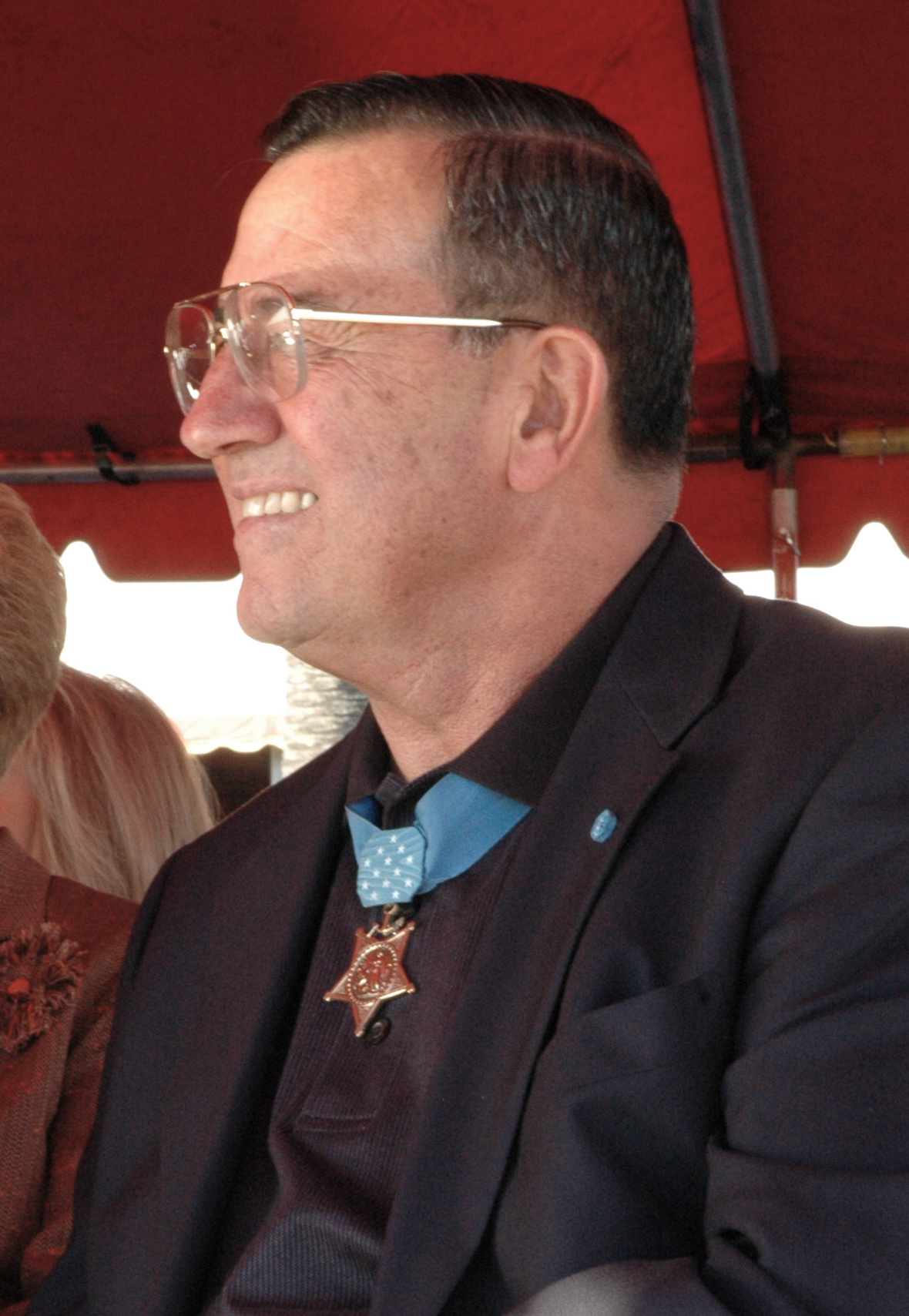 Jay R. Vargas visiting Marine Corps Air Station Miramar in 2006.jpg