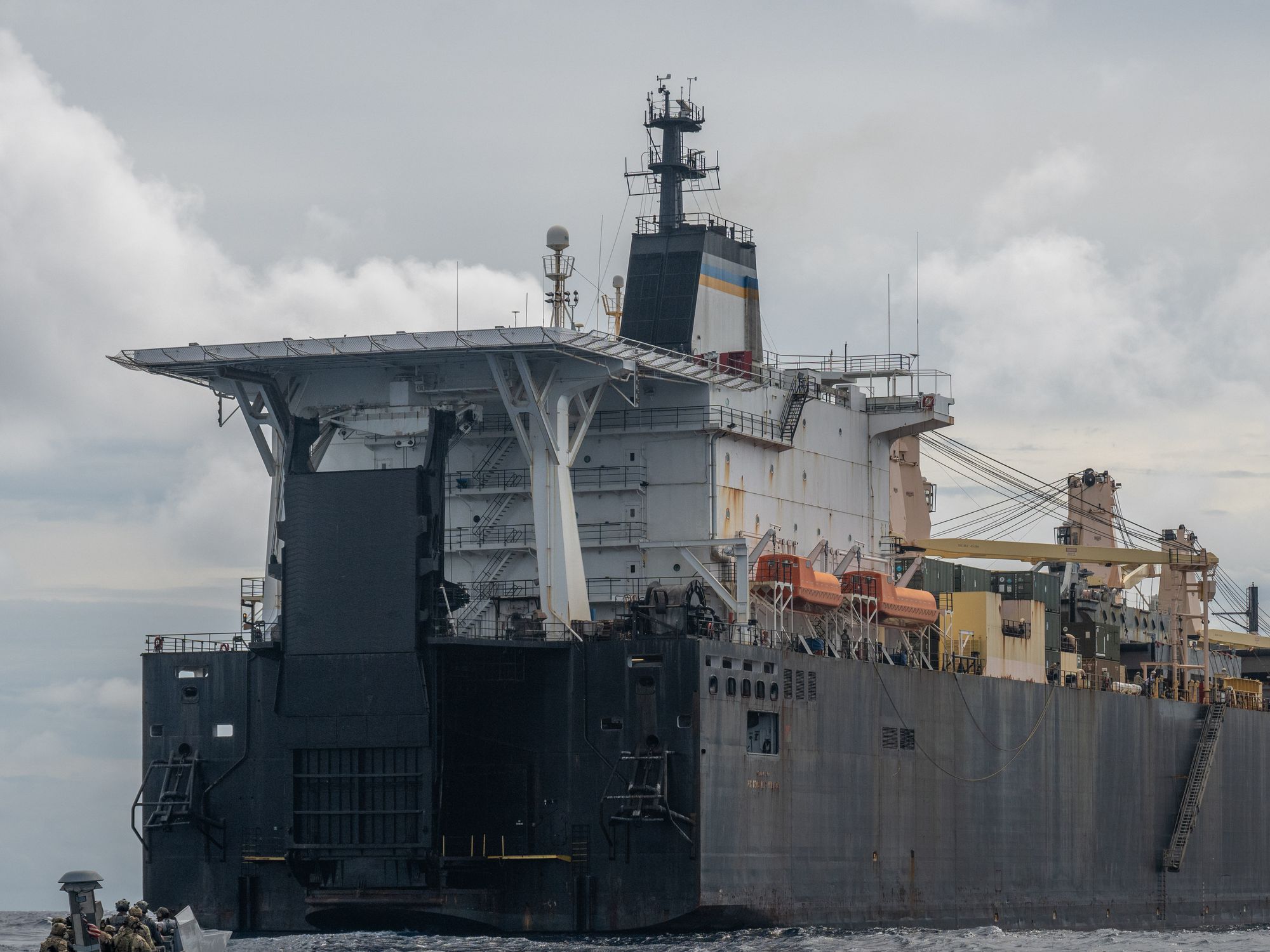 U.S. Navy SEALs Train with Coast Guard MSRT in VBSS Training