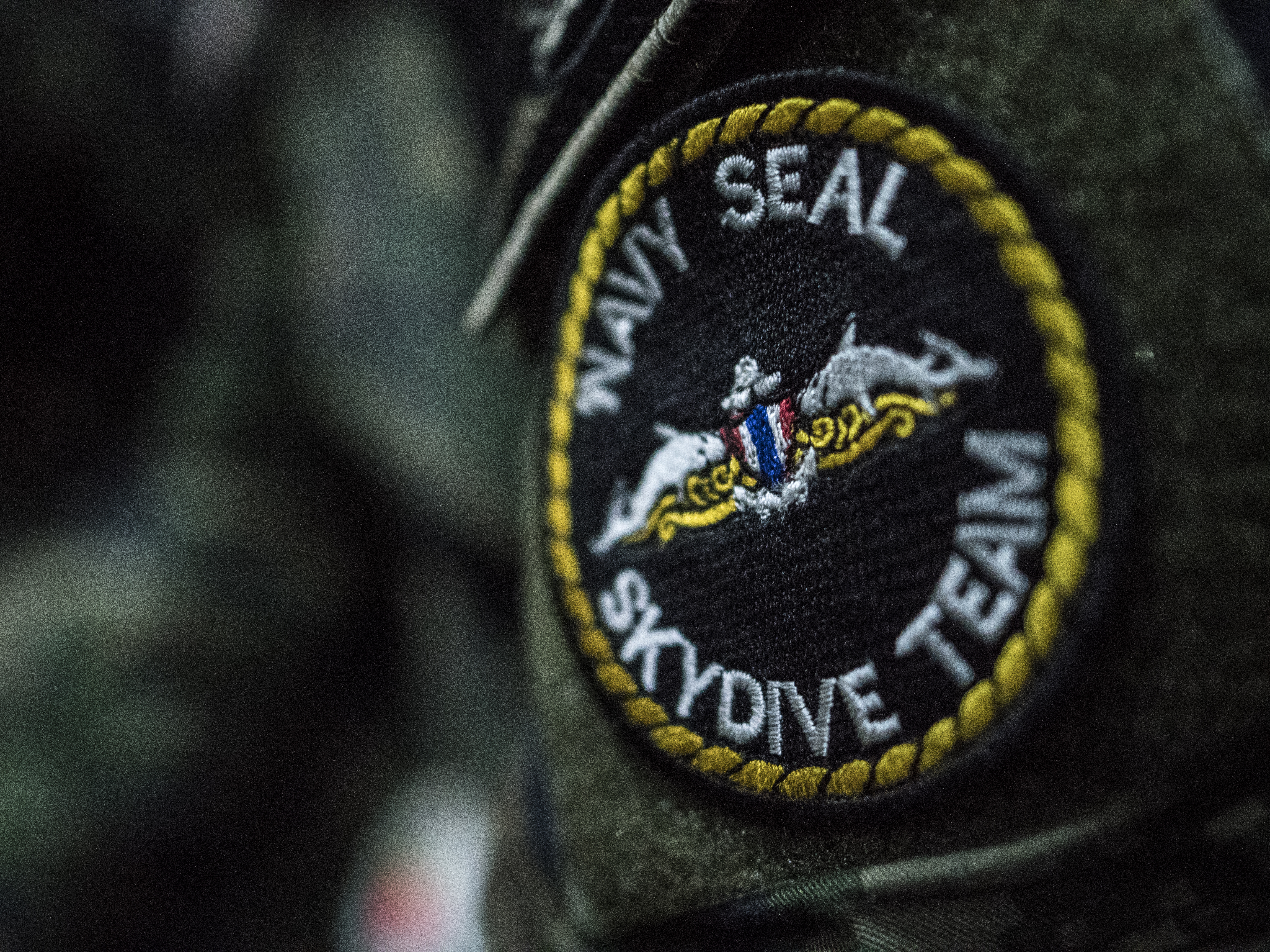 4170958 Royal Thai Navy SEAL prepares to parachute from a U.S. Air Force MC-130H Combat Talon II at