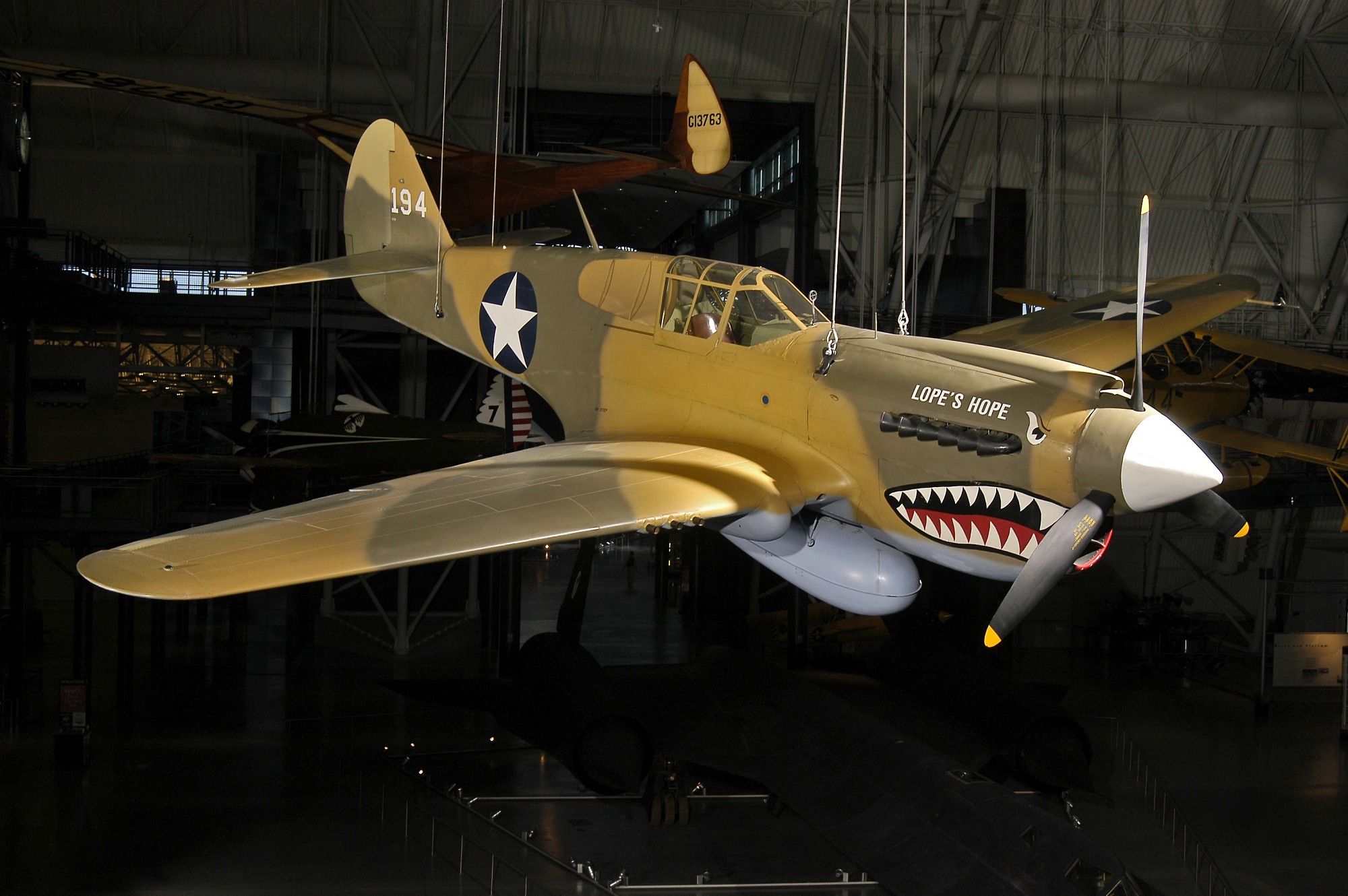 P-40 Warhawk fighter