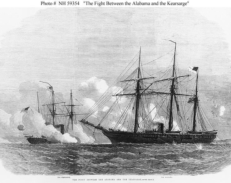 CSS Alabama vs USS Kearsarge: The Duel off Cherbourg